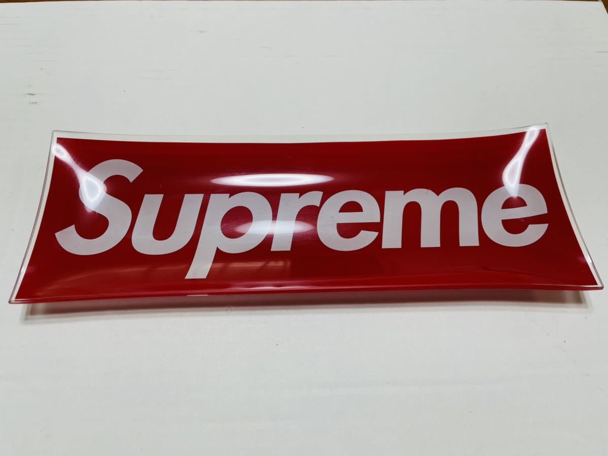 13SS Supreme Glass Ashtray グラスアシュトレー ガラス製灰皿 シュプリーム Box Logo ボックスロゴ