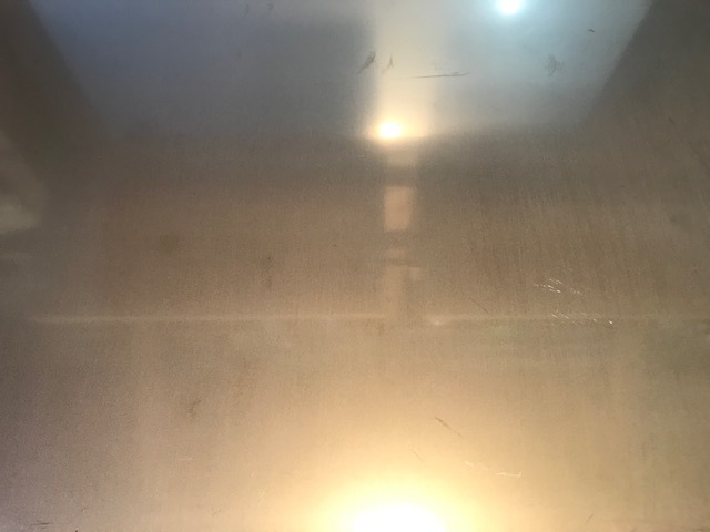 ②ステンレス板 厚み2.5ミリ 500ミリ×350ミリ １枚_2