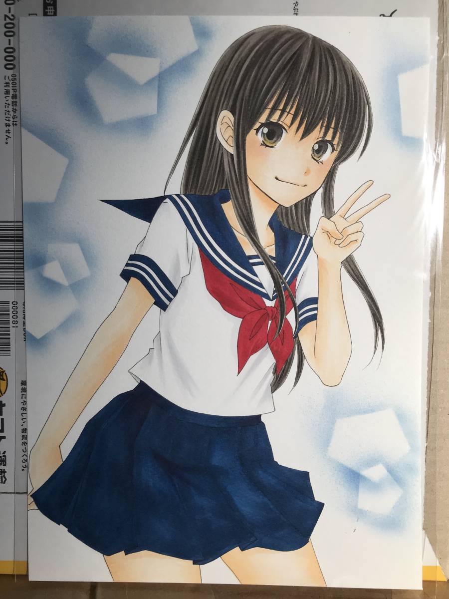 女子学生1 手書きイラスト ランキング第1位