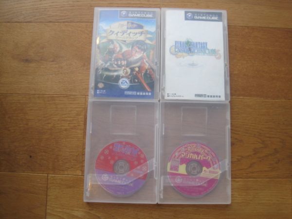 Gc ゲームキューブ ソフト4本セット ハリーポッター クィディッチ ディズニーのマジカルパーク ファイナルファンタジー コロッケwii アクション 売買されたオークション情報 Yahooの商品情報をアーカイブ公開 オークファン Aucfan Com