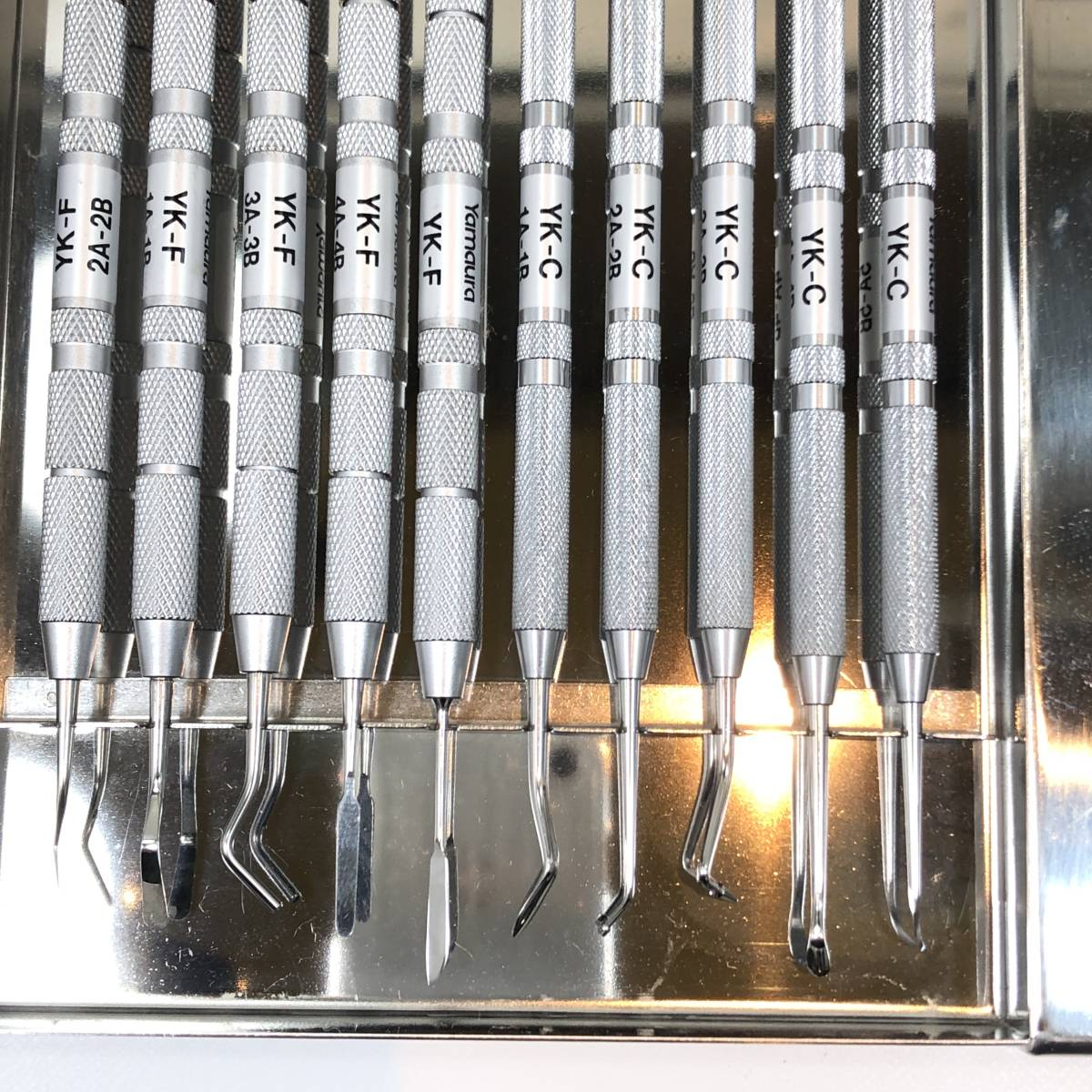 レジン充填器 3セット入 歯科充填器レジン充填器