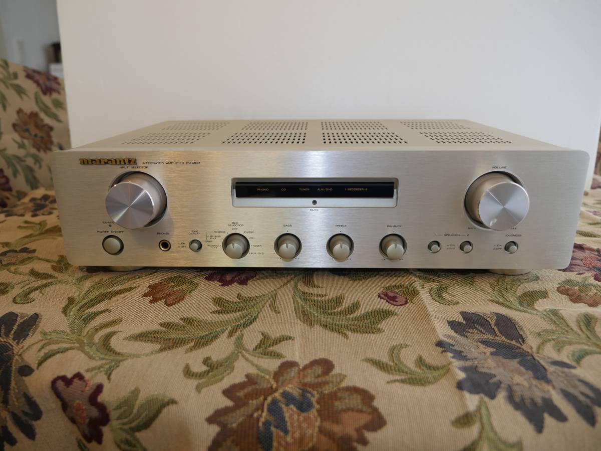 マランツ STEREO INTEGRATED AMPLIFIER PM4001 中古品