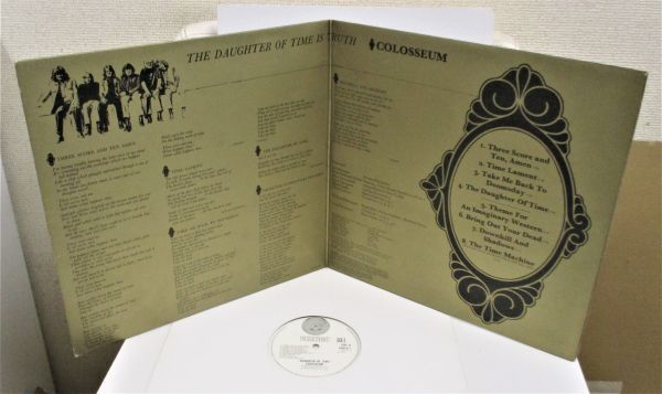 @ アナログ イギリス盤 Colosseum Daughter Of Time [ UK '71 Vertigo 6360017 ] Time Daughter of Edition Expanded (1970)