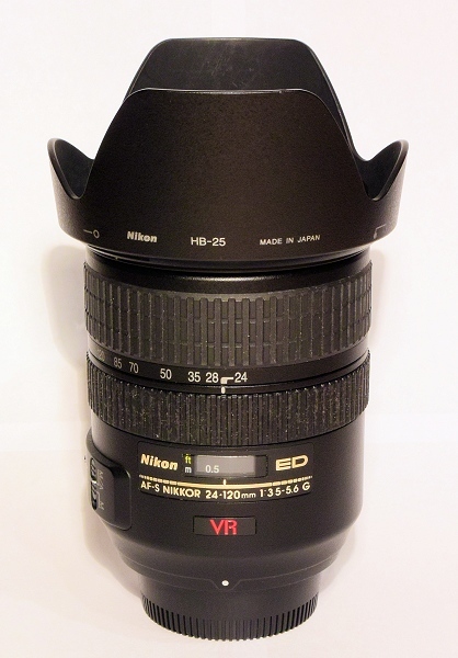 ニコン Nikon AF-S NIKKOR 24-120mm 1:3.5-5.6G ED VR ニッコール 標準