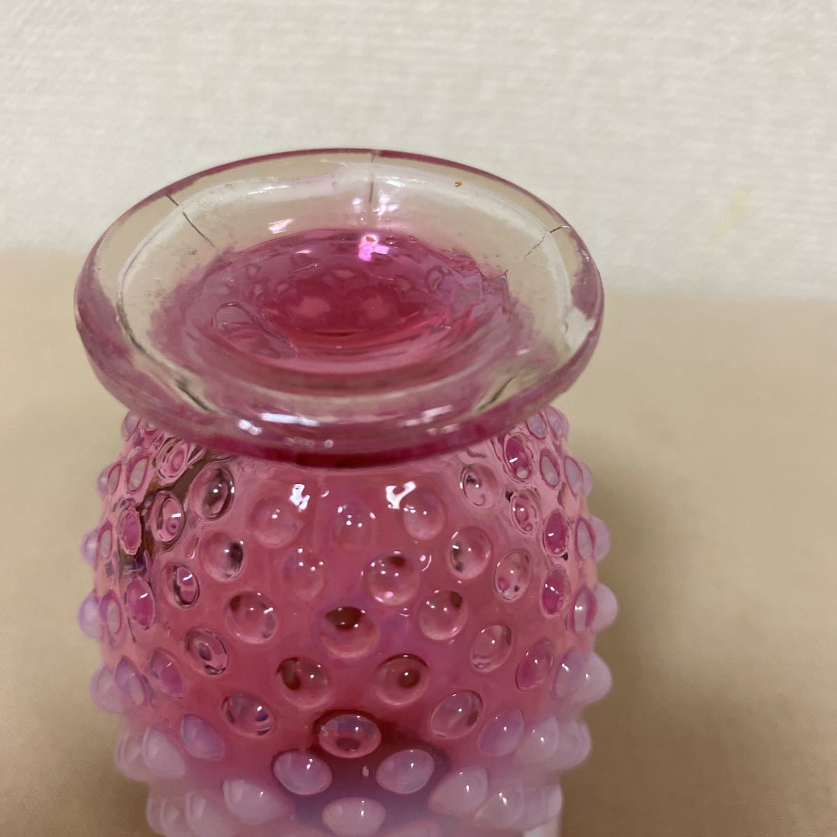スペシャル！40s〜クランベリーオパールセントドットピッチャーFenton