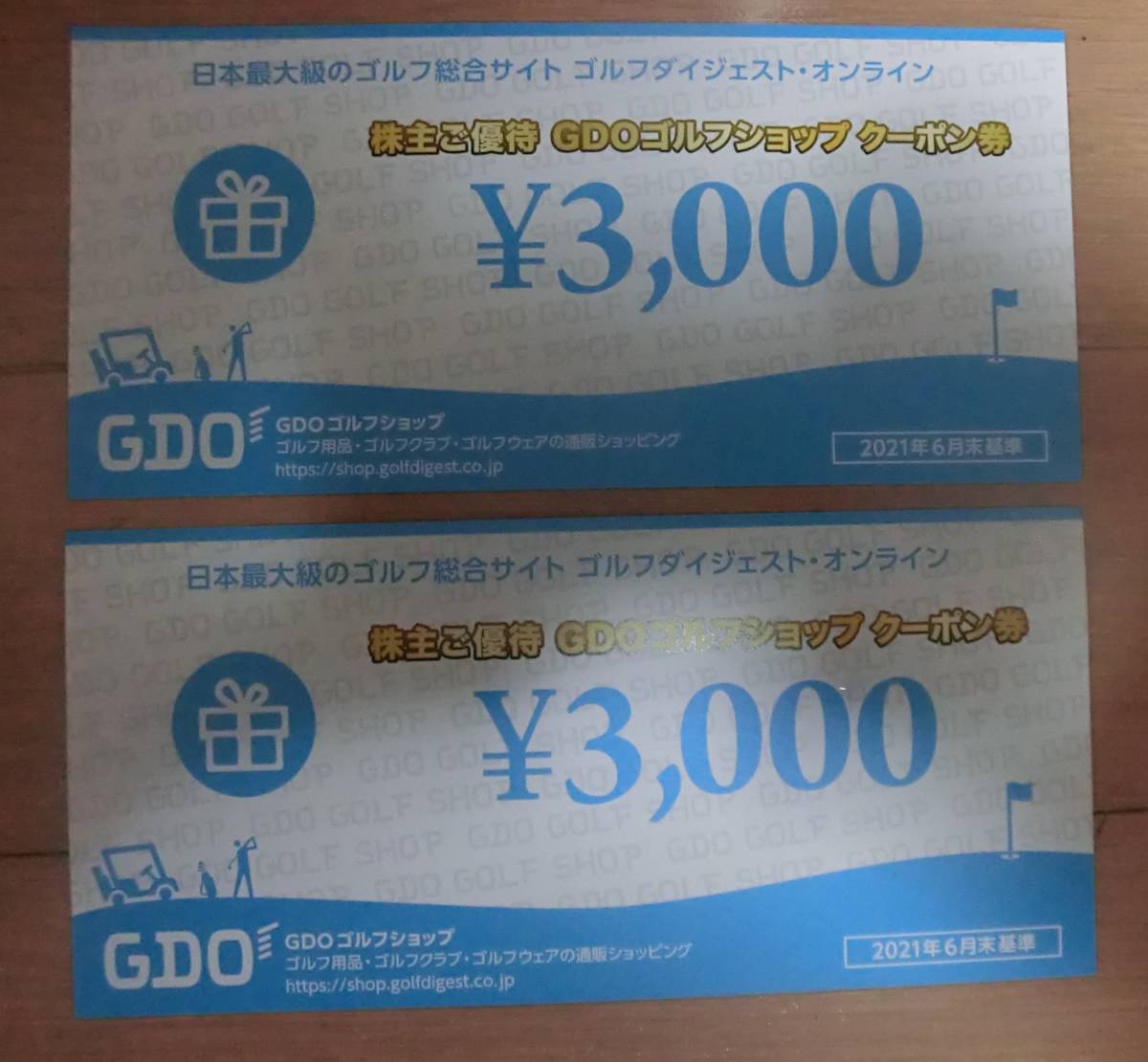 GDO 株主優待券 GDO 株主優待券 ゴルフ場予約 11000円分 匿名配送