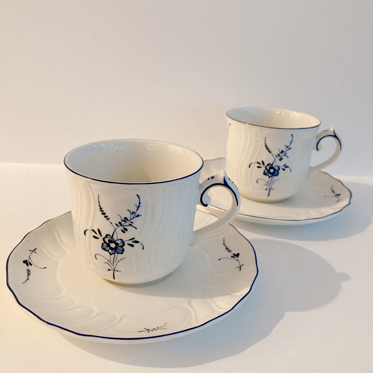 Villeroy&Boch ビレロイ&ボッホ カップ&ソーサー コーヒーカップ ペアカップ 