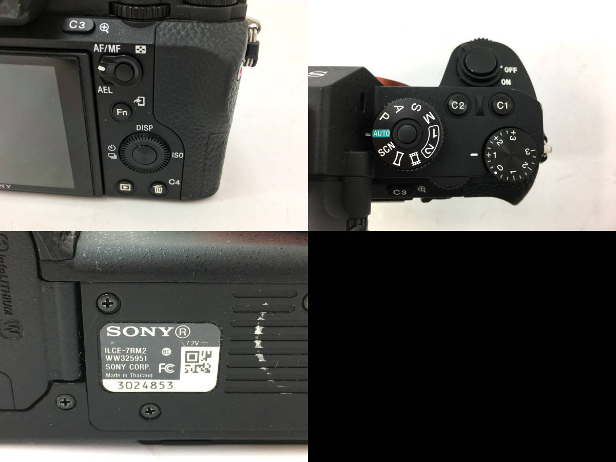 ○【同梱不可】中古 ソニー フルサイズミラーレス一眼 α7RII ボディ 