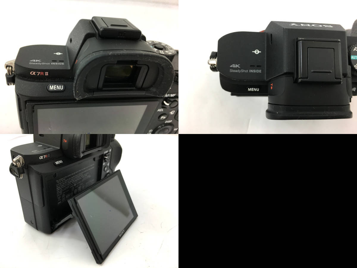 ○【同梱不可】中古 ソニー フルサイズミラーレス一眼 α7RII ボディ 