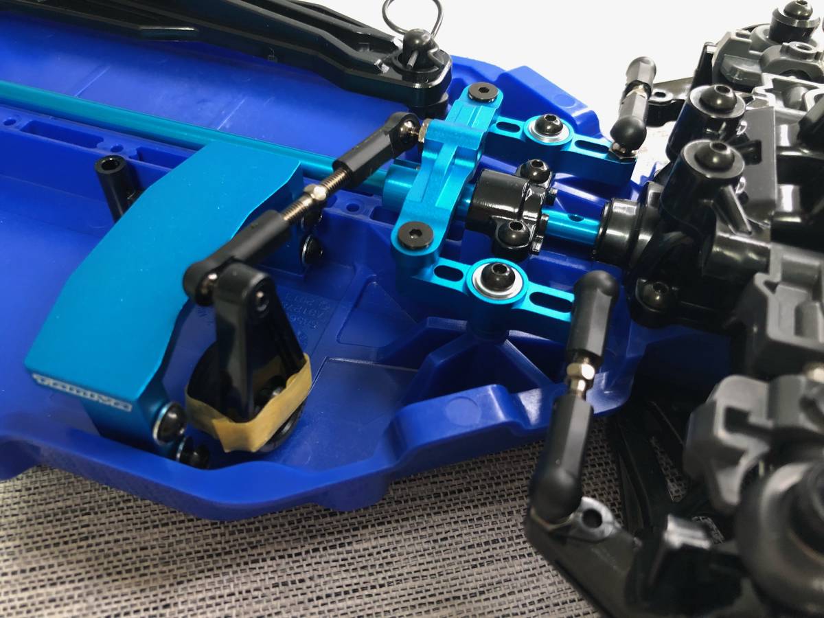 タミヤ TT-02 限定ブルーシャシー ほぼRR オプション満載 レーシング