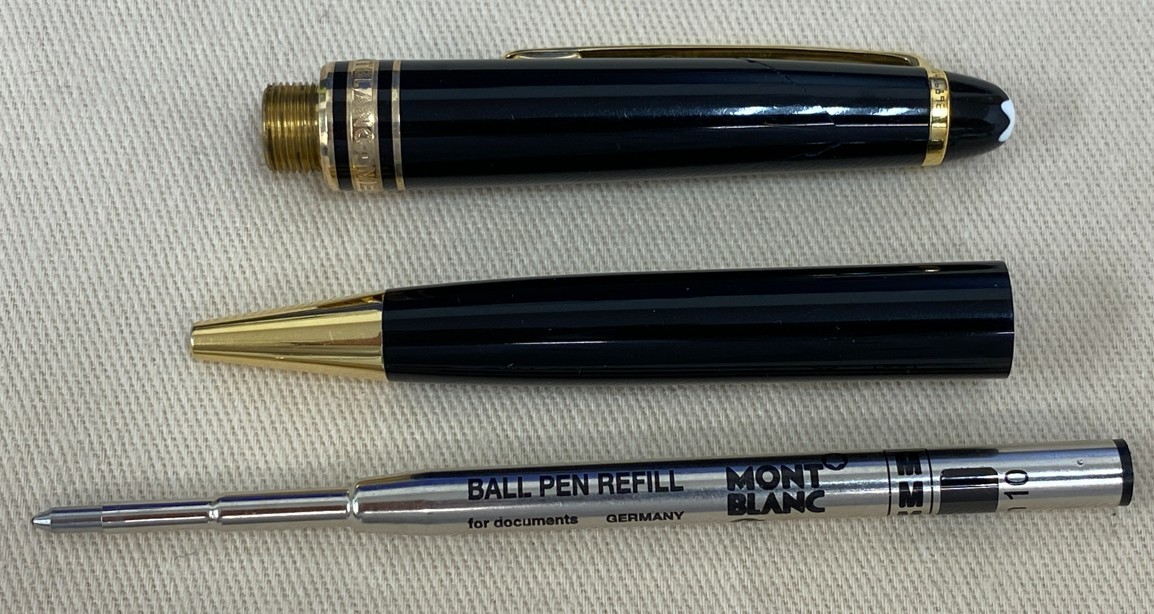 最新作，定番人気 #218 モンブラン マイスターシュテュック ボールペン MONTBLANC MEISTERSTUCK 黒 ゴールド ジャンク品 大きな割れ有り(モンブラン)｜売買されたオークション情報、yahooの商品情報をアーカイブ公開 - モンブラン