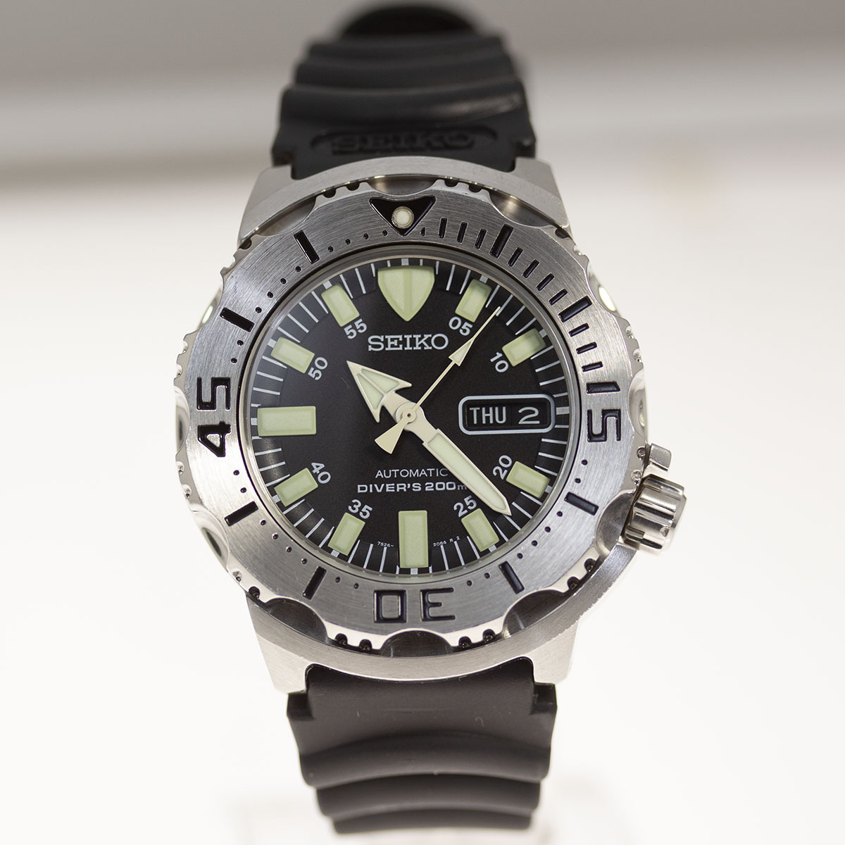 SEIKO セイコー ダイバーズ スキューバ ブラックモンスター 200m JA