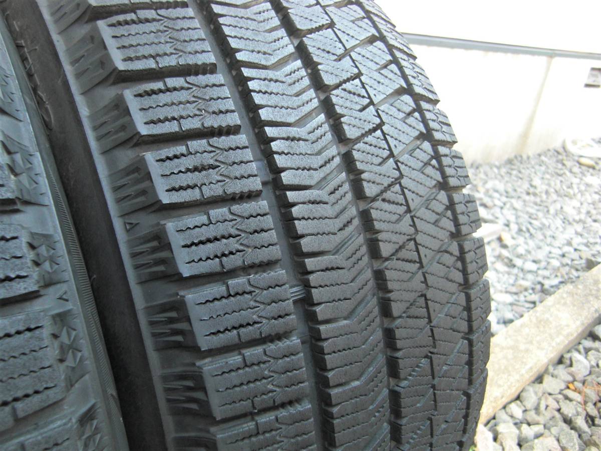 【美品バリ溝】 1本(No2)ブリヂストンVRX2 9-9.5部山2021年製造 バリ溝】Lowenzahn 17in 7.5JJ +52 PCD114.3 ブリヂストン ブリザック