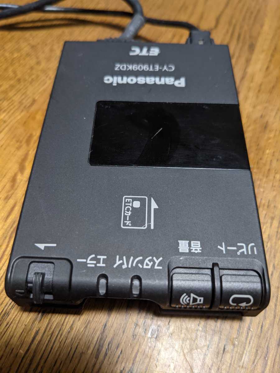 パナソニック CY-ET909KDZ ETC 音声アンテナ分離型 軽自動車_2
