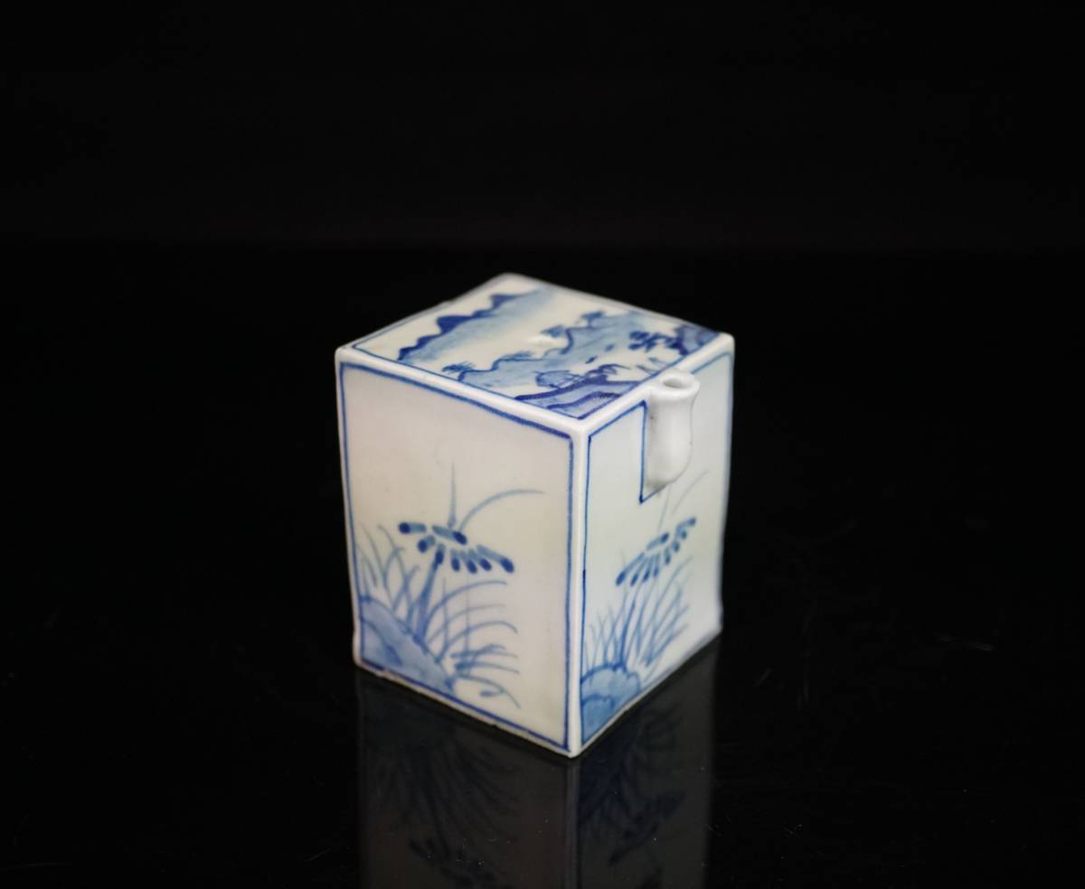 李朝時代 白磁雨漏り手丸壺 朝鮮美術 ⑩