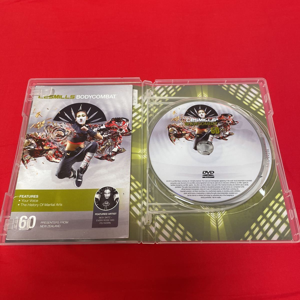 レスミルズ ボディコンバット 60 DVD CD 英語テキスト Les Mills