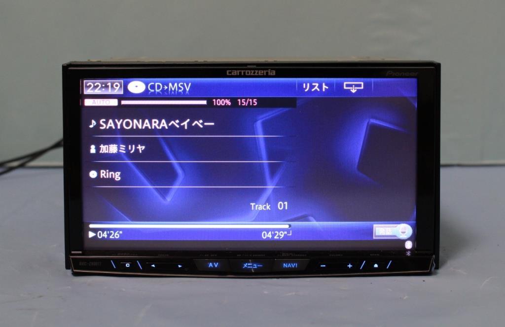 最新2021年地図 AVIC-ZH0077 カロッツェリア サイバーナビ 4×4 SSD換装