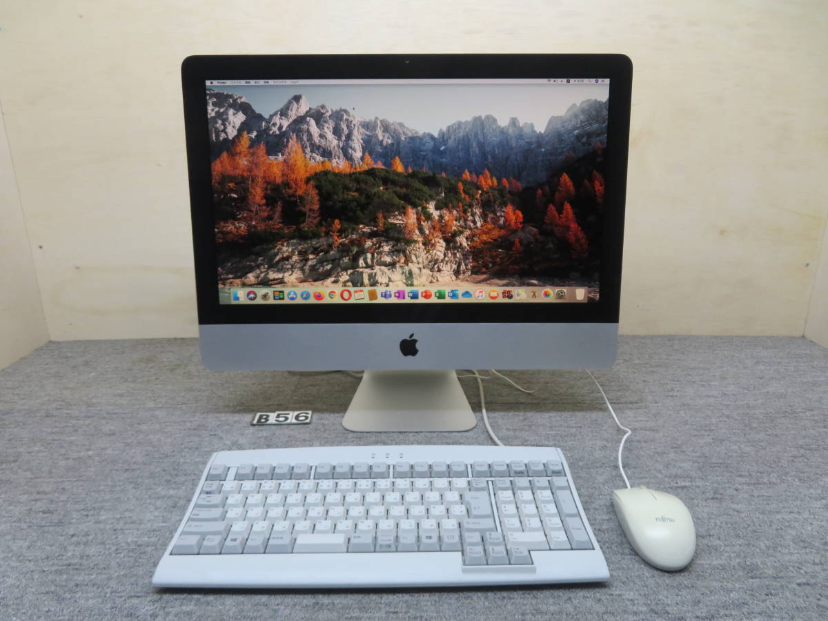 iMac A1311 究極PC ◆ 21.5型★ PC1台で、ダブル macOS & Windows10◆ 他の＆Office付き ◆ 高性能 Core i3 4CPU / 爆速 SSD 512GB / 8GB