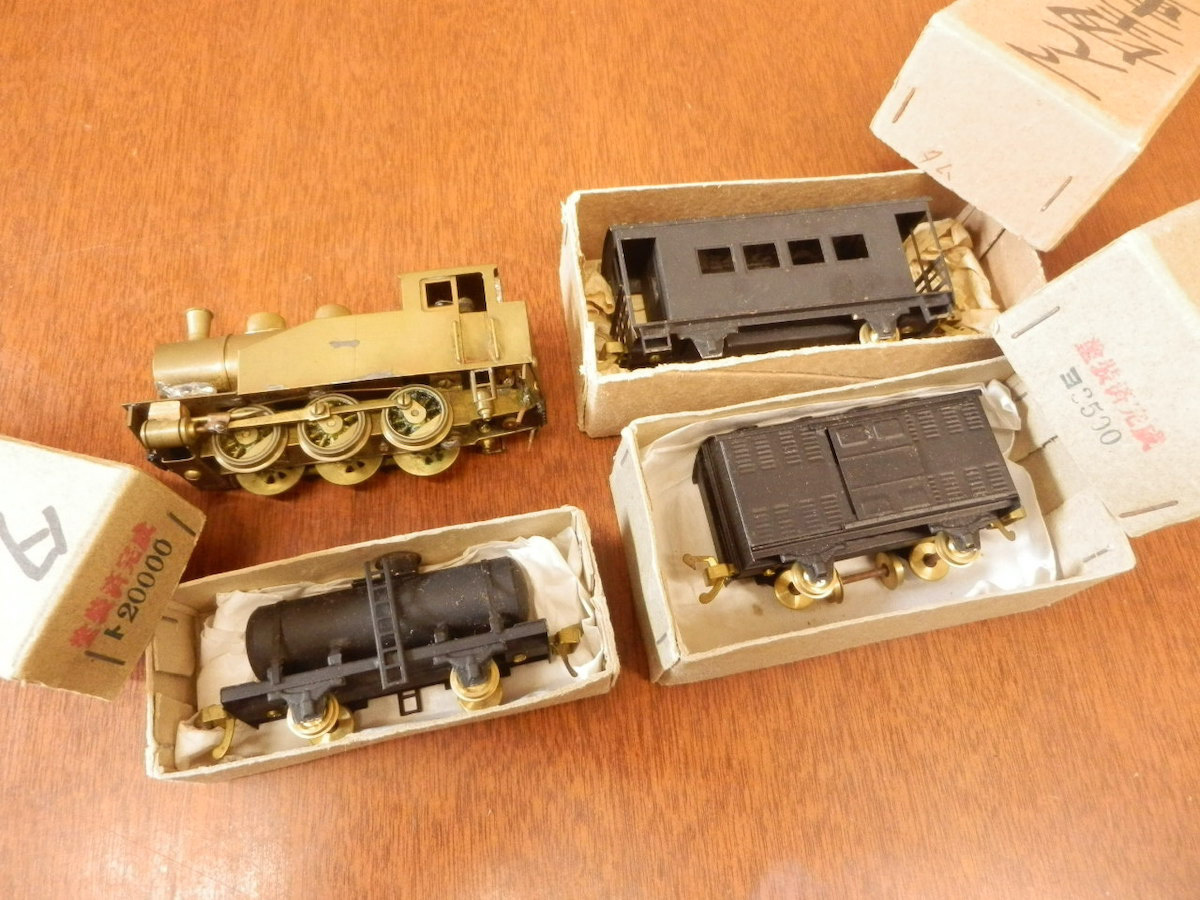 TER カワイモデル？ 等 / HOゲージ Cタンク機関車 貨車系 まとめて4両