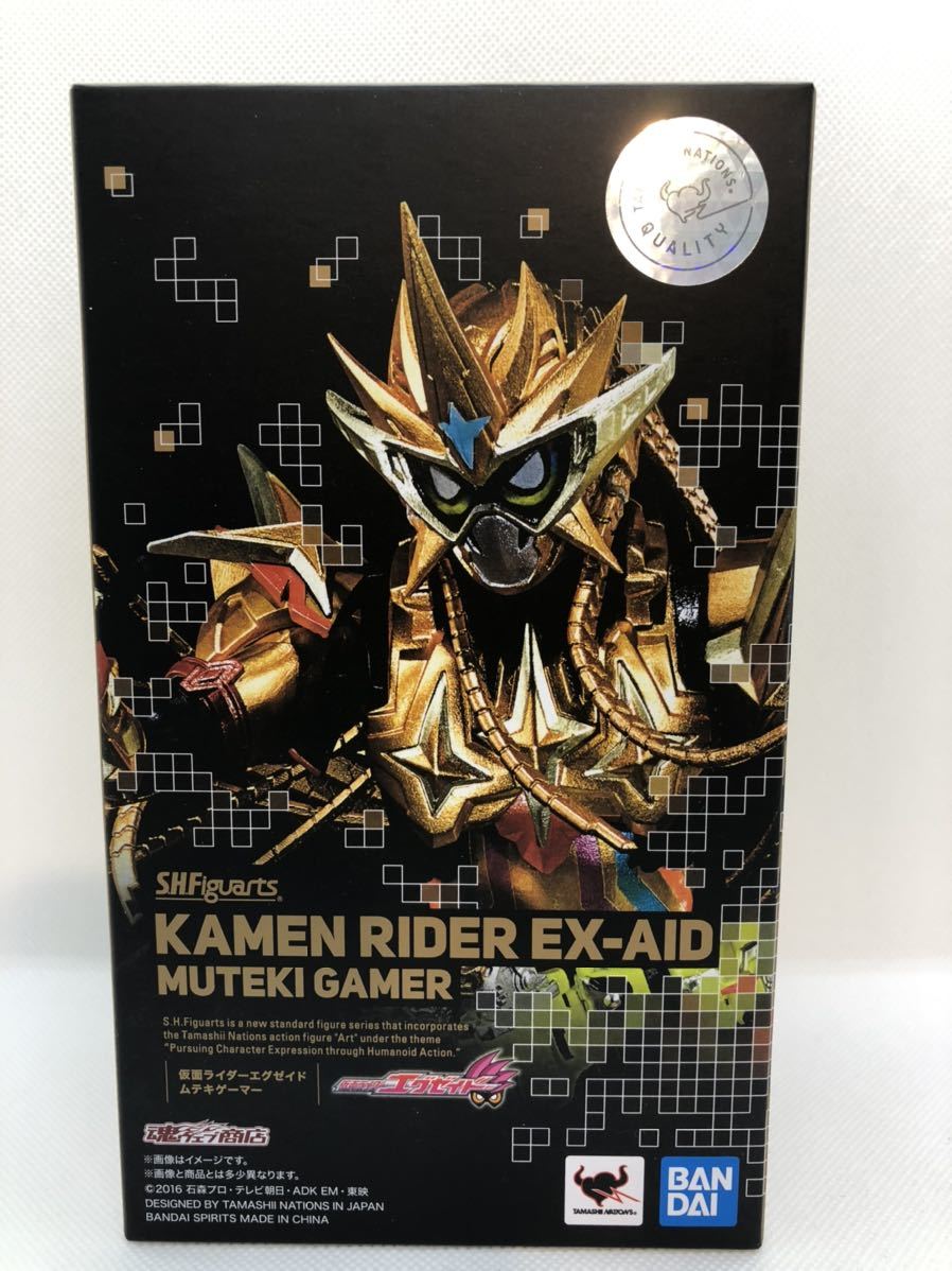 S.H.Figuarts 仮面ライダーエグゼイドムテキゲーマー 開封品 【公式通販】