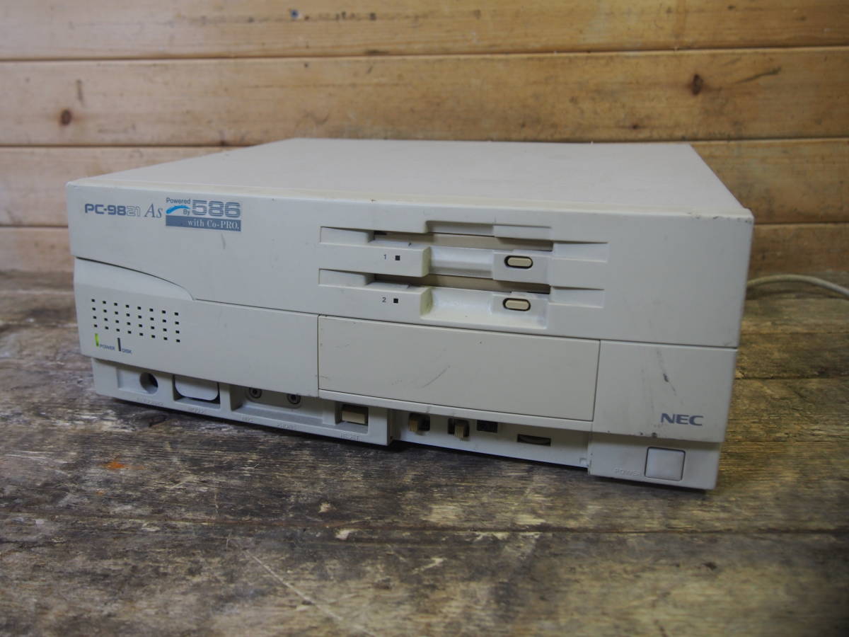 ☆NEC PC-9821AS/U2 パーソナルコンピューター 旧型PC 通電OK by 586
