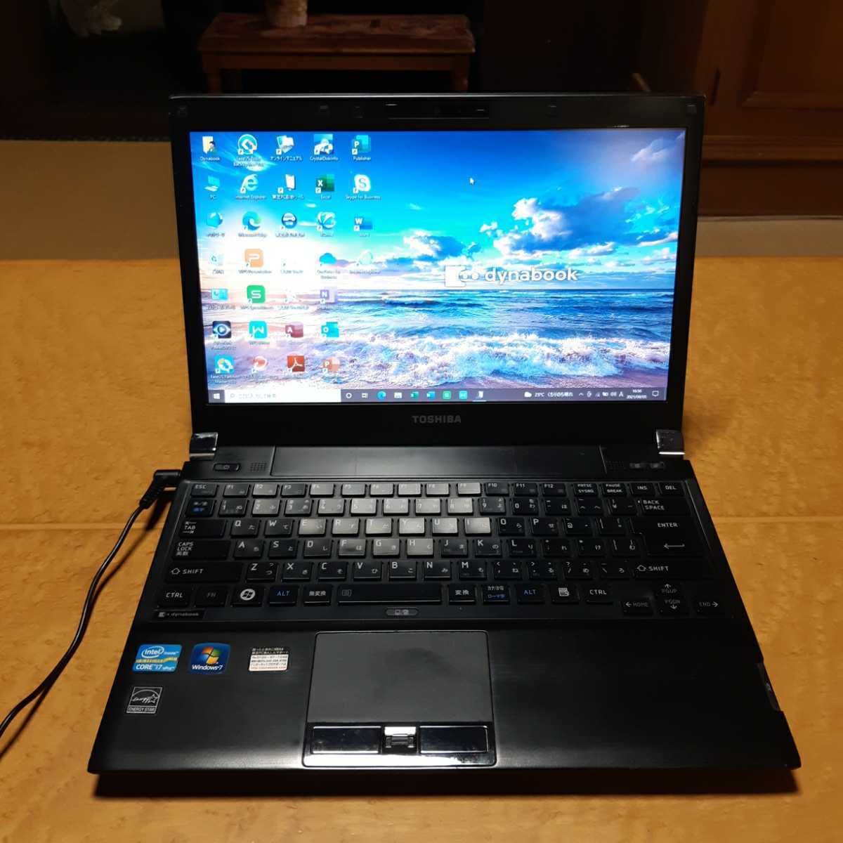  東芝 Dynabook R731/38DB Corei7-2640M @2.80GHz Windows10 ジャンク品(12インチ～)｜売買されたオークション情報、yahooの商品情報をアーカイブ公開 - オークファン 東芝