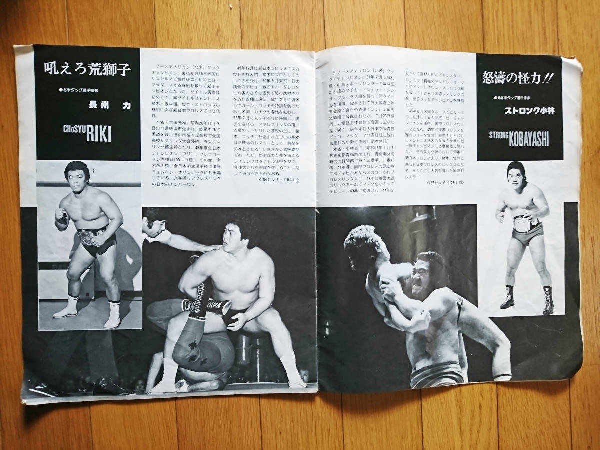 新日本プロレス79サマーファイトシリーズパンフ○サイン入り