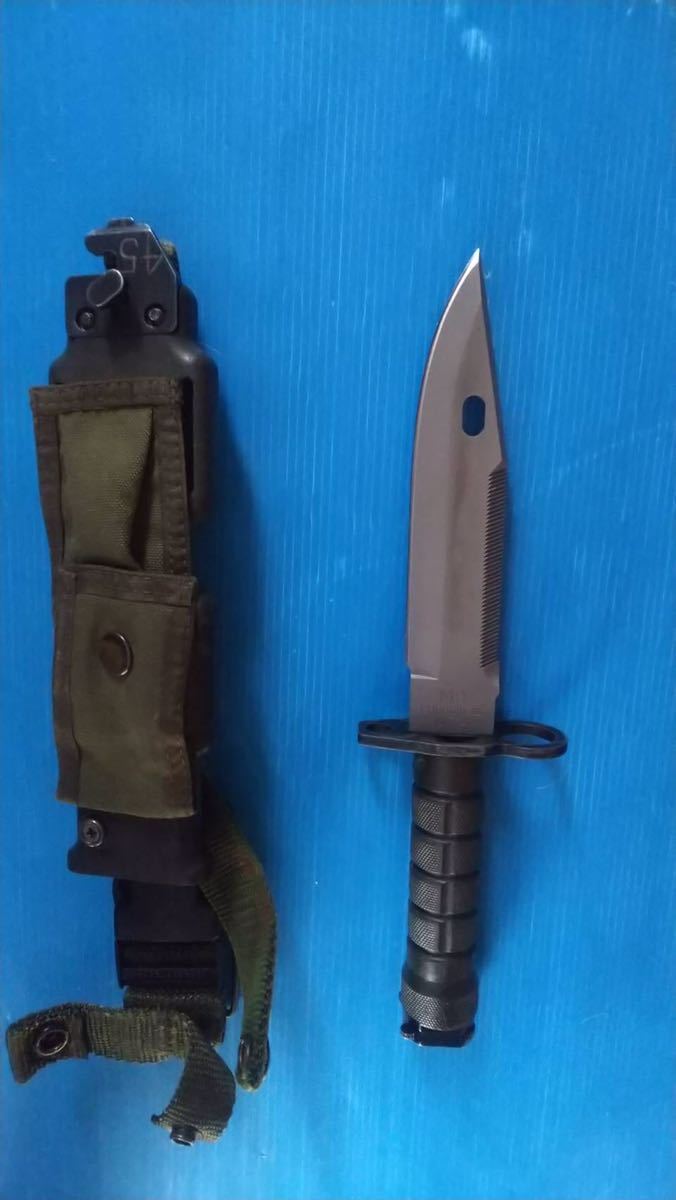 米軍 放出品 アメリカ軍 M9バヨネット ベトナム戦争 M16A2 ★米軍放出品の本物です。