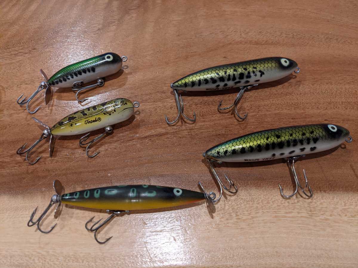 Yahoo!オークション Heddon - オールドヘドン ヘドン ダーティングザラ