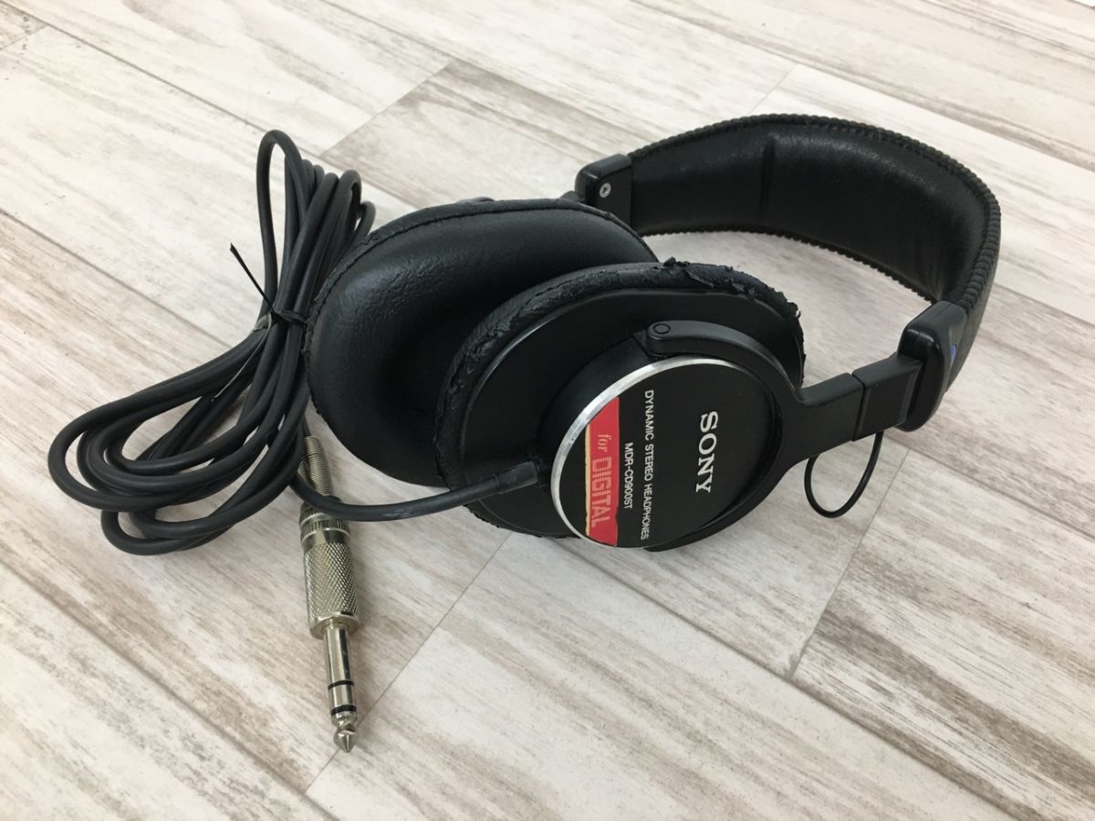 SONY MDR-CD900ST 密閉型スタジオモニターヘッドホン