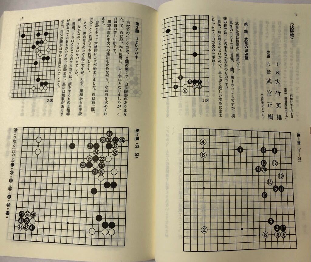 希少 打碁集 NECカップ囲碁トーナメント戦10年史 希少 打碁集 NEC 【