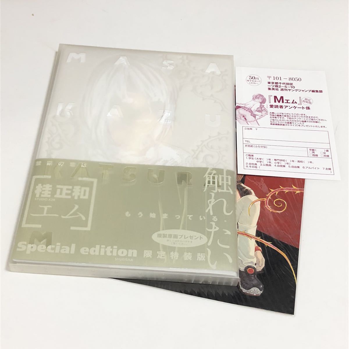 正和 桂正和 桂 M 通販 Special edition 限定特装版 エム |本 初版 (