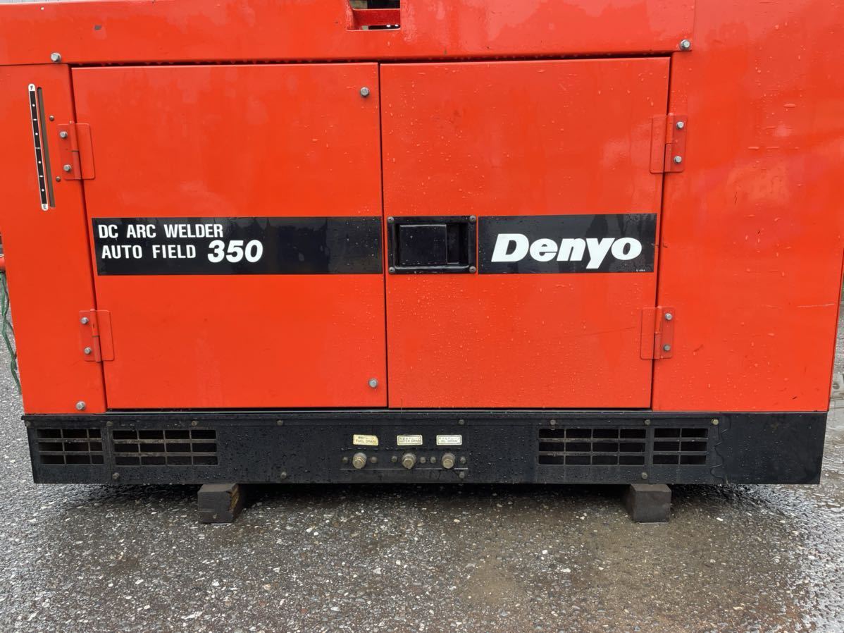 DENYO DCW-350SSM 防音型エンジン直流アーク溶接機・半自動溶接機 