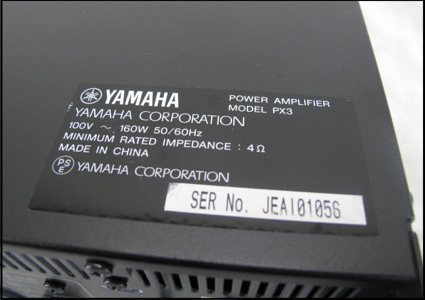 ヤマハ YAMAHA パワーアンプ | パワーアンプリファイアー Series : PX