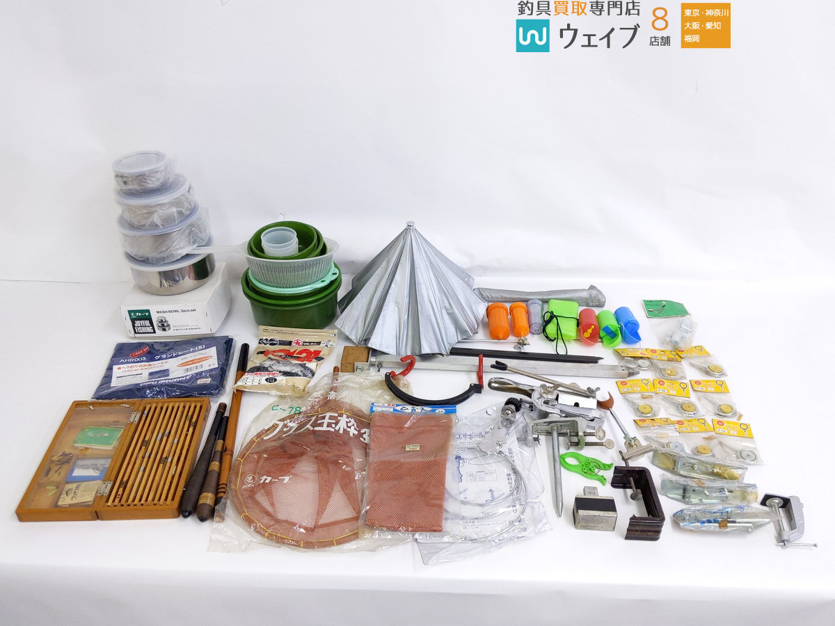GINKAKU メルカリ - 銀閣 へら用エサボール掛けセット ☆銀閣 ヘラ用 