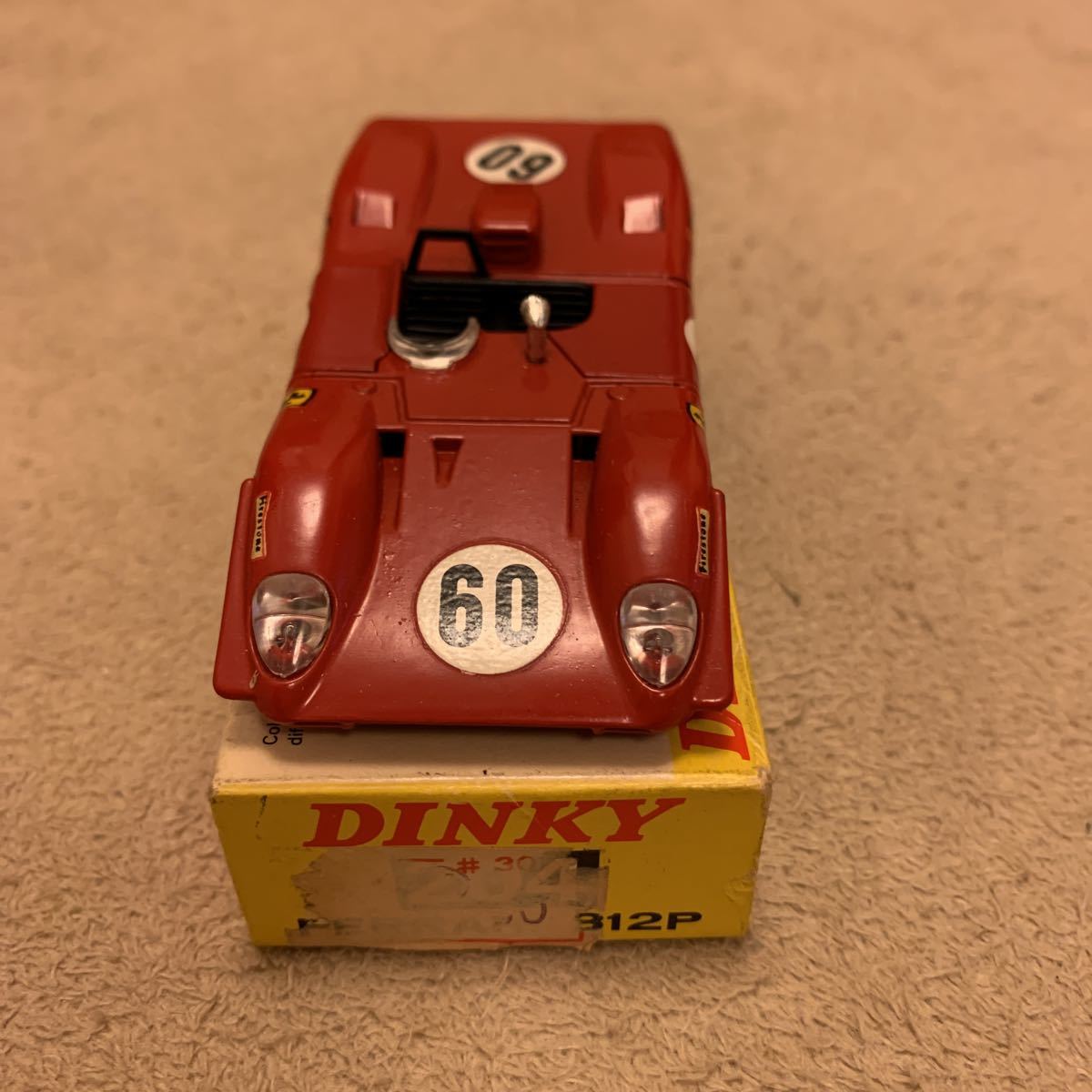 DINKYディンキー フェラーリ Ferrari 312P 204 60 MADE IN FRANCE ミニカー フランス製 SPEEDWHEELS