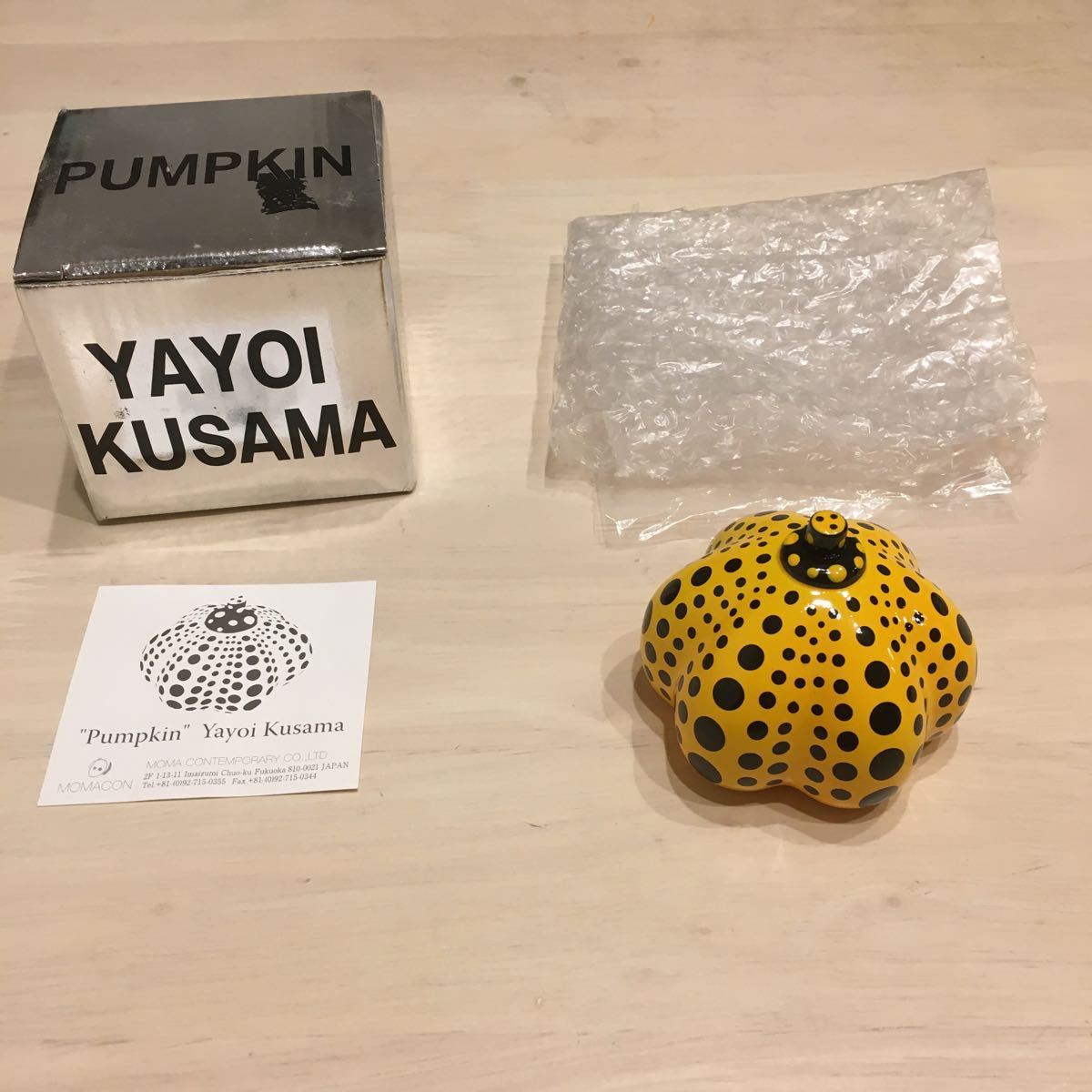 草間彌生 ペーパーウェイト パンプキン PUMPKIN かぼちゃ オブジェ 
