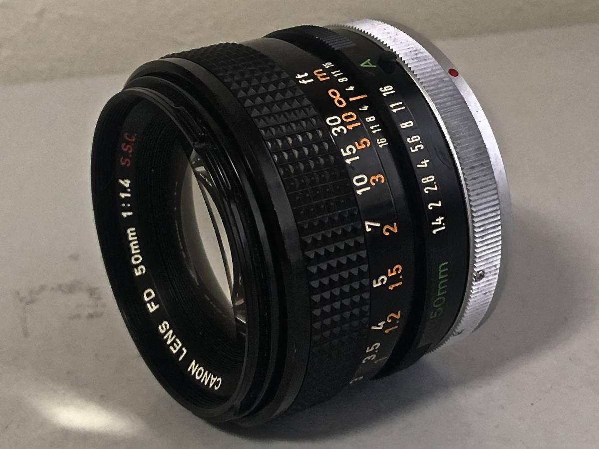 ○美品美玉○FD 50mm 1:1.4 S.S.C.○ 【公式通販】