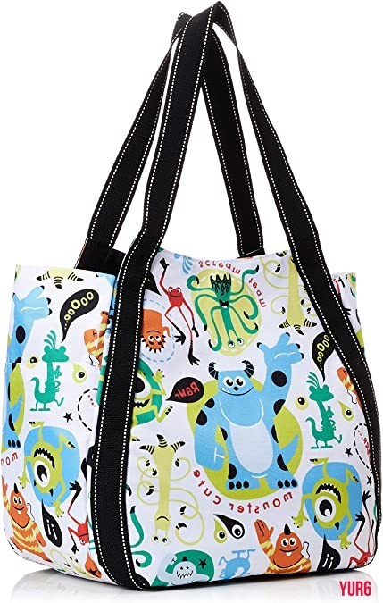 モンスターズインクのカラフルなトートバッグ トート 大容量 マザーズ