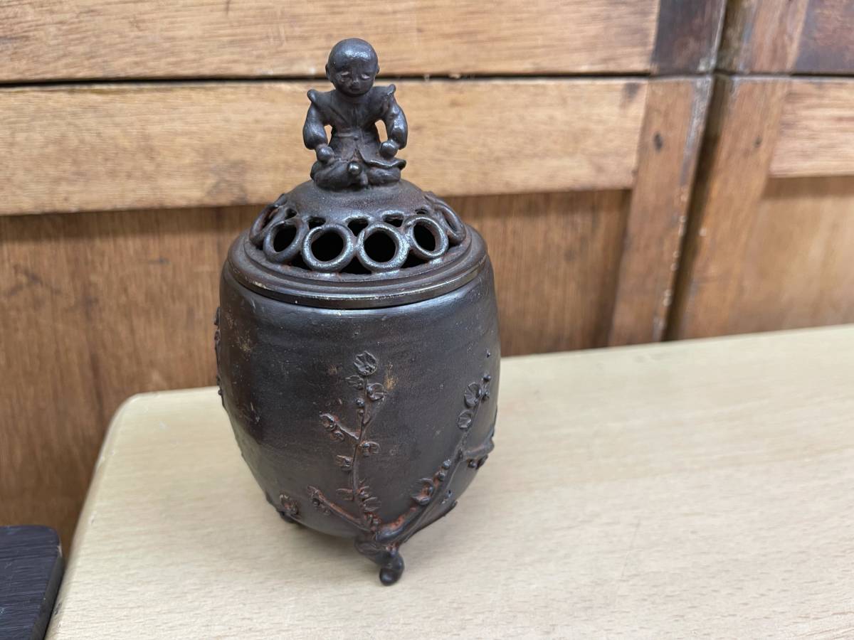 高岡銅器 大森孝志 花瓶 花瓶 花器 花入 高岡銅器 蠟型鋳物 在銘 大森孝志 共箱 K367 【公式通販】