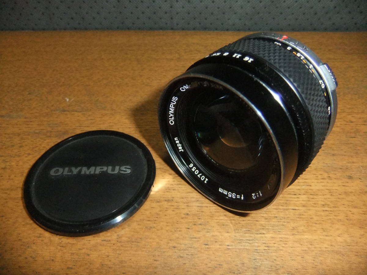 外装美品】☆OLYMPUS OM-SYSTEM ZUIKO MC AUTO-W 35mm F2 (OM
