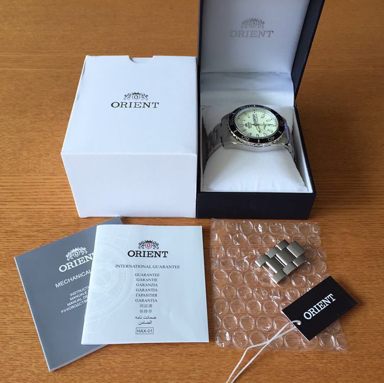 希少 未使用 極美品 ORIENT DIVER MAKO XL オリエント ダイバー マコ マコXL ルミノバ文字盤 FEM75005R9 付属完備 完品(オリエント)｜売買されたオークション情報、Yahoo!オークション(旧ヤフオク!) の商品情報をアーカイブ公開 - オークファン（aucfan.com） オリエント マコXL FEM75005R9 MAKO XL