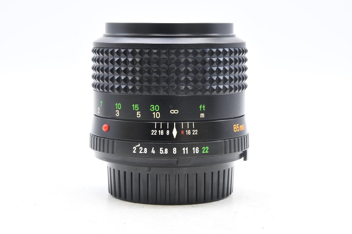 ◇ MINOLTA ミノルタ MD ROKKOR 85mm F2 SR/MDマウント 中望遠単焦点
