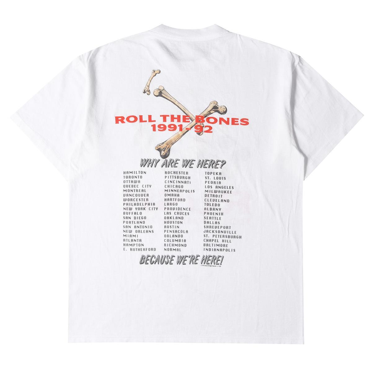 ヴィンテージ Tシャツ RUSH ROLL THE BONES 1991-92 TOUR Tシャツ 90s 