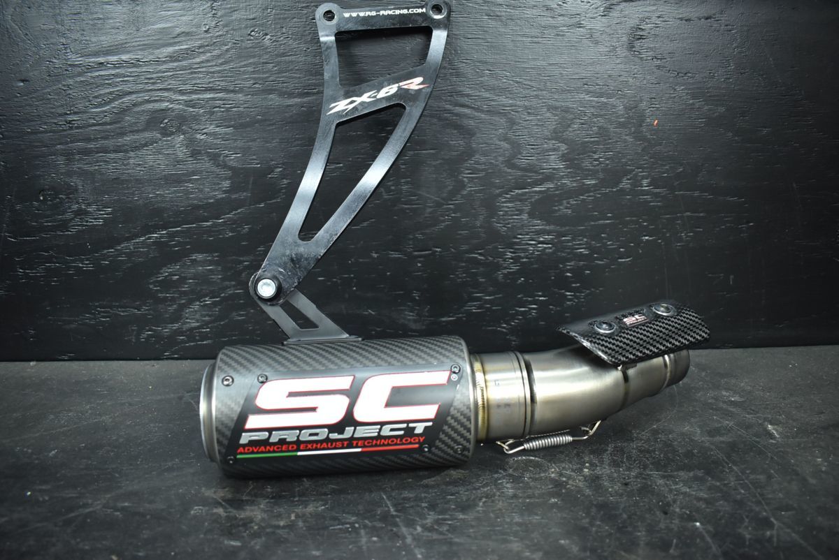 SC-PROJECT CR-T ZX-6R ZX6R SC スリップオンサイレンサー スリップ