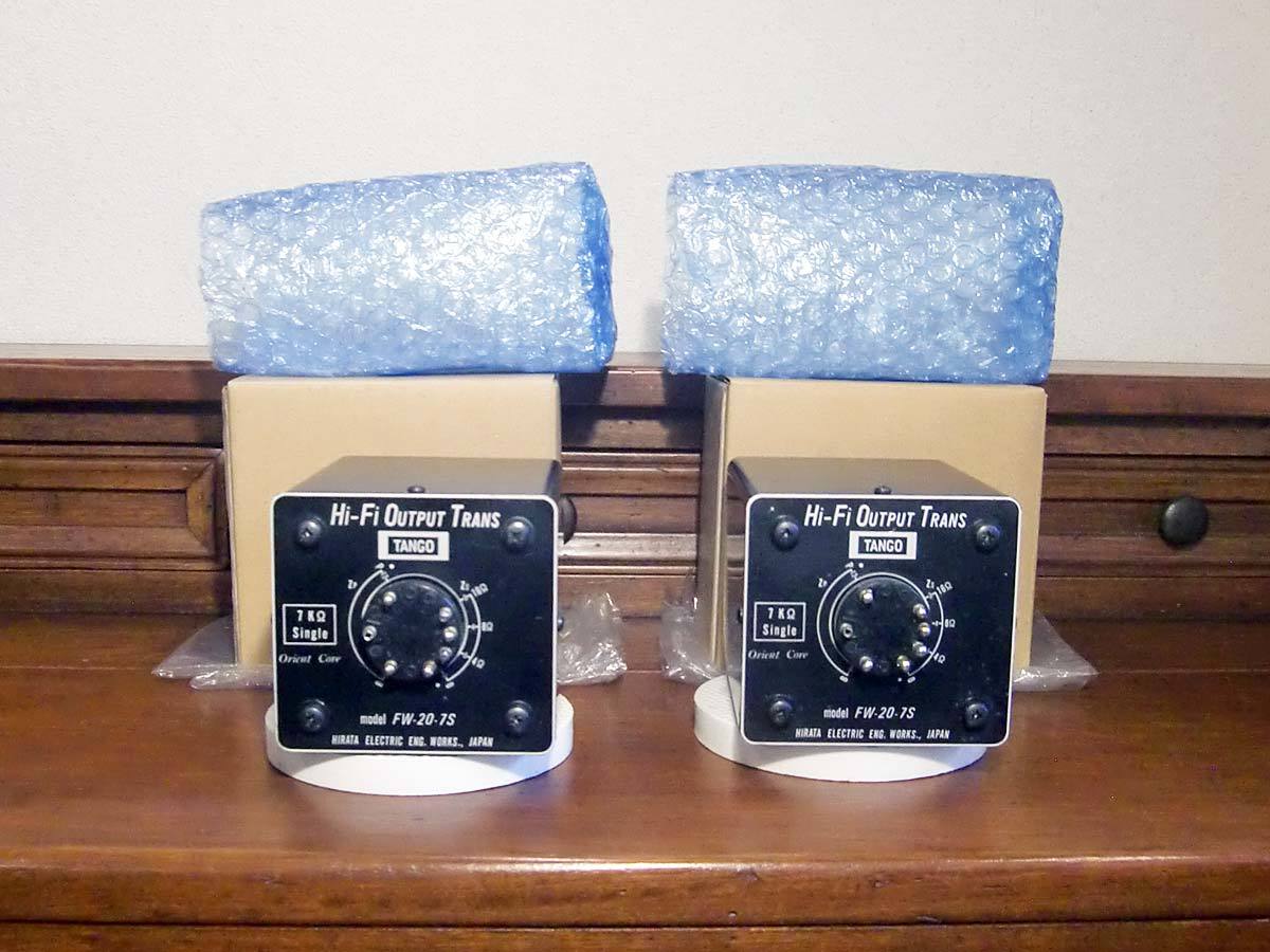 ◇TANGO 旧タンゴ◇ シングル用出力トランス 【FW-20-7S】 2台セット