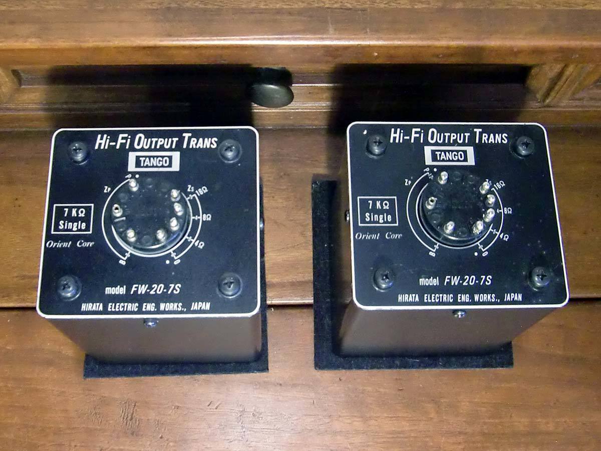 タンゴ　出力トランス　FW-20S 中古出力トランス（1個）Model：FW-20-7S ◇TANGO 旧タンゴ