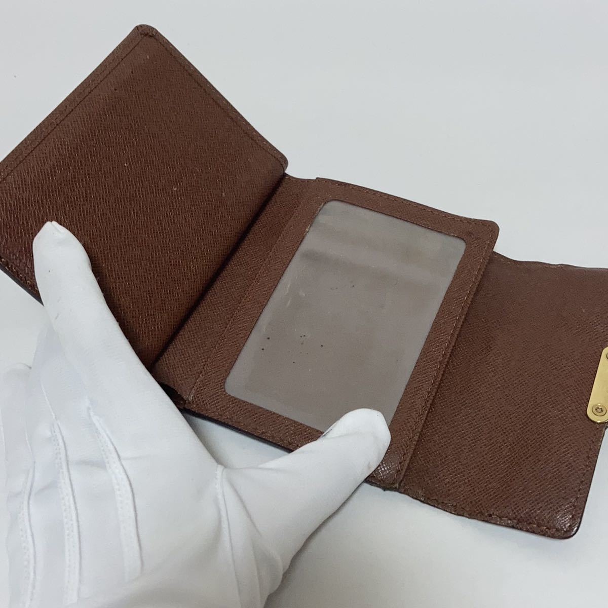 1円～美品 Louis Vuitton ルイヴィトン モノグラム ポルトフォイユ 