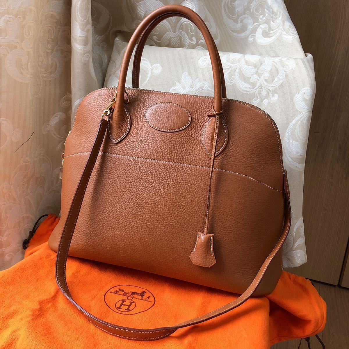 HERMES エルメス ボリード 35 ハンドバッグ 刻印 正規品 有名 高級 