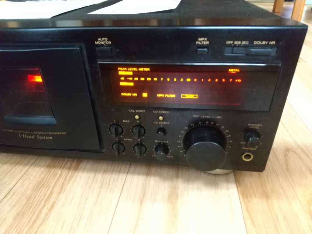 TEAC V-5000 ティアック カセットデッキ ジャンク カセットデッキ TEAC
